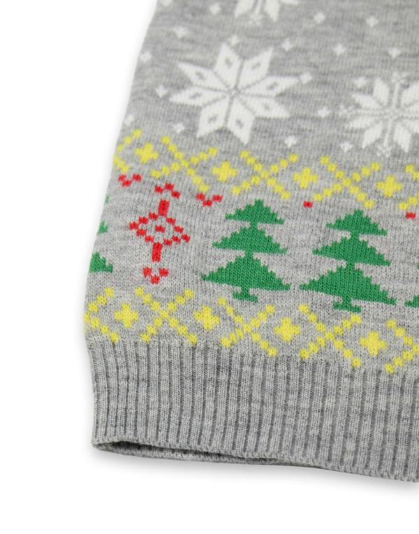 Pokemon Boys Grey Pikachu Christmas Jumper [dis]