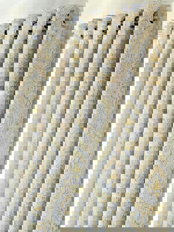 Luxury Living Victoria Room Darkening Ring Top Curtains