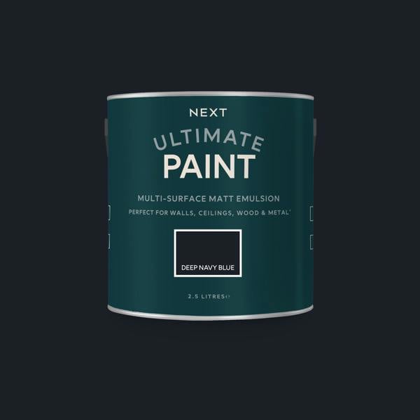 Next Deep Navy Blue Mixed To Order Ultimate Paint 2.5L