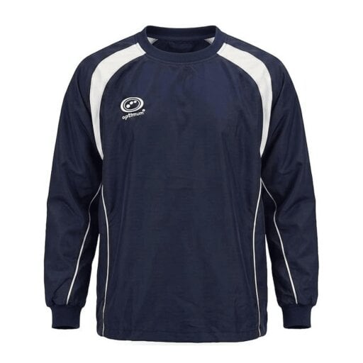 Optimum Blitz Windbreaker | Windproof, Waterproof, Cuffed Wrists - Navy / White