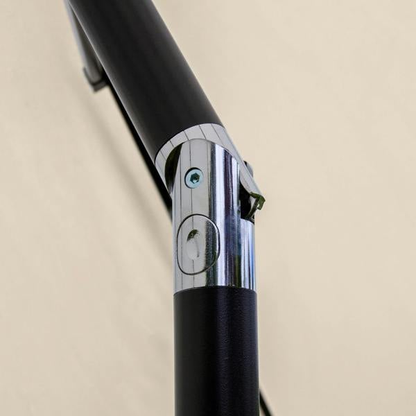 Jardi LED Tilt Parasol 2.7m – Cream