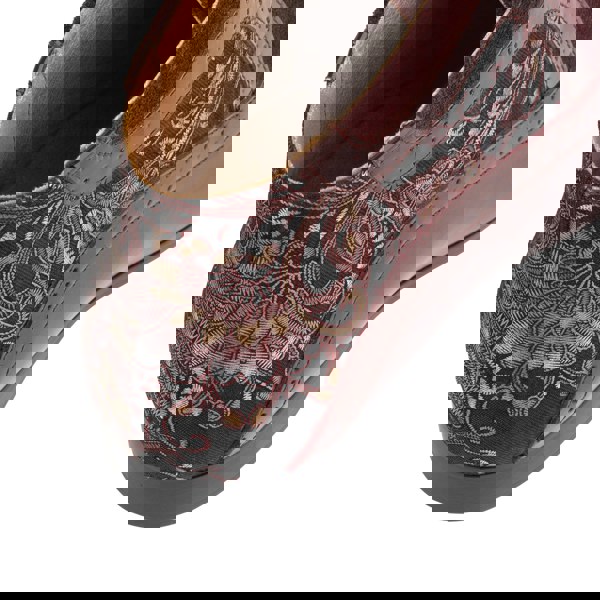 Embassy London Jasmine - Burgundy - Women’s Leather Oxford Ankle Boot