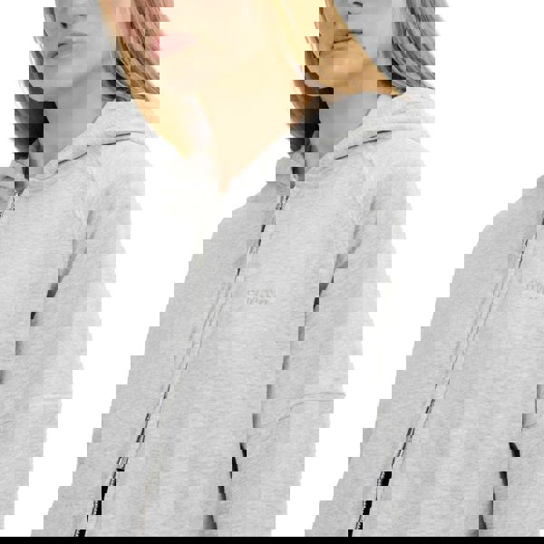 Ellesse Womens/Ladies Pianella Full Zip Hoodie - Light Grey Marl - 