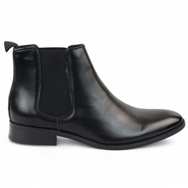 Dolcetto Men's Chelsea Slip-On Office Ankle Boots