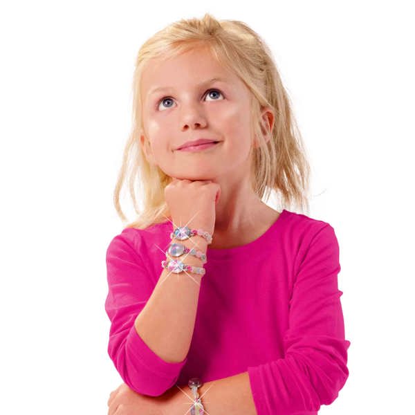 SES Creative Glow in the dark galaxy bracelets