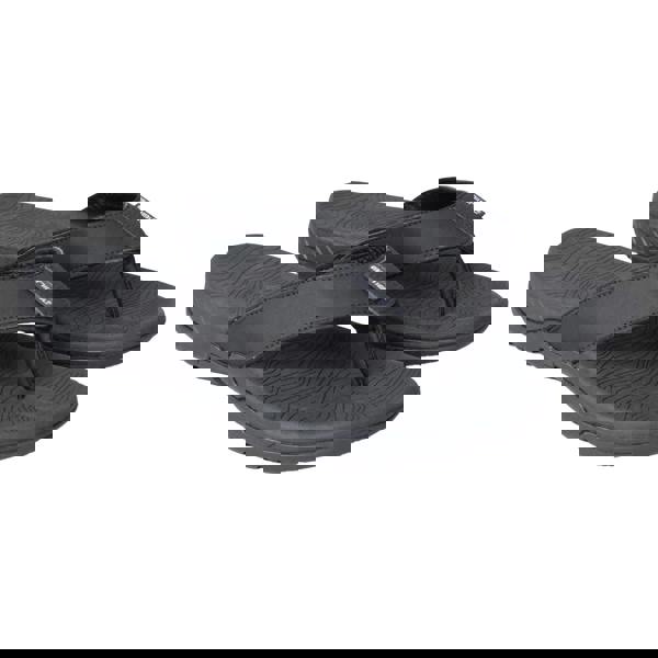 Animal Mens Fader Flip Flops - Black