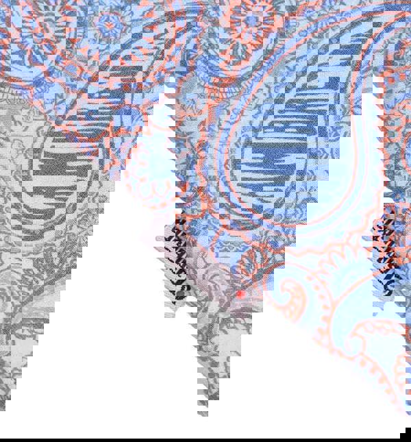 Lambretta Mens All Over Paisley Branded Retro Casual T-Shirt