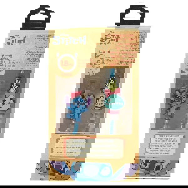 Quest | Stitch 6ft Type-C Braided Molded Charging Cable Scrump Yay