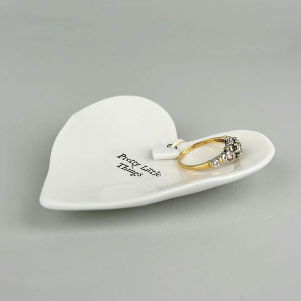 Porcelain Heart Dish – “Pretty Little Things” Sentimental Gift