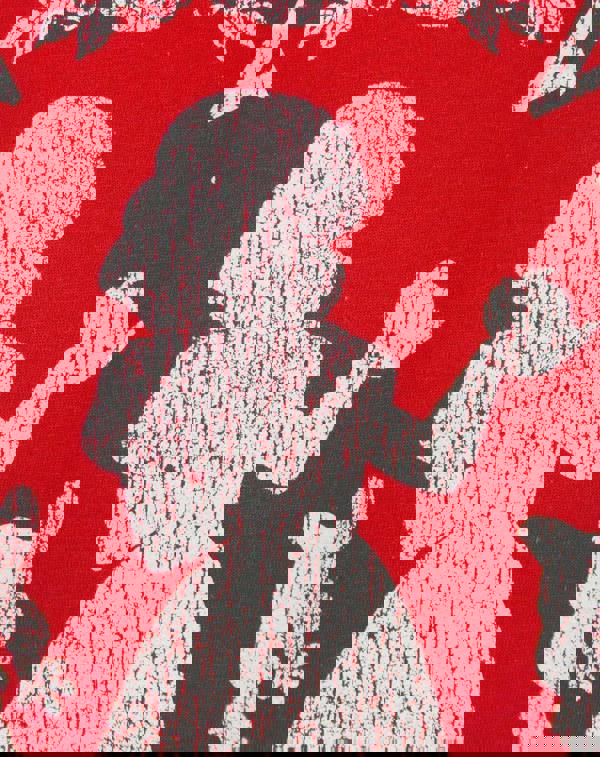 Disney Womens Red Snow White Short Sleeved T-Shirt