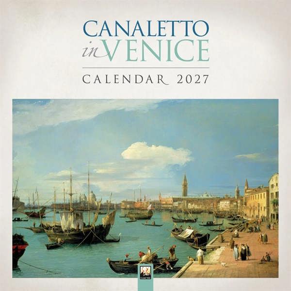 Canaletto in Venice Calendar 2027, Wall Calendars, Month To View, Art, Gift