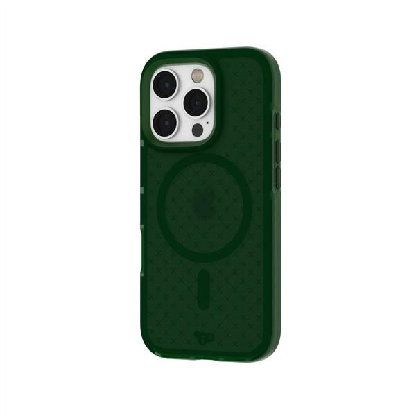 Tech21 Evo Check Case with MagSafe for iPhone 16 Pro 6.3" Forest Green - T21-11132