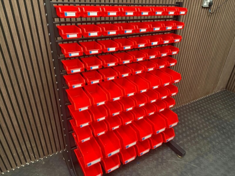 Rock Machinery Rock RT-050 Workshop consumables rack with boxes