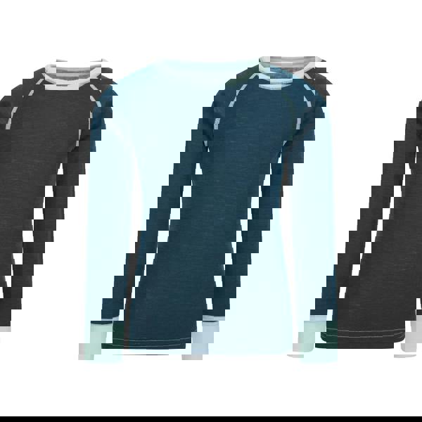 Mountain Warehouse Childrens/Kids Merino II Round Neck Base Layer Top - Teal - 