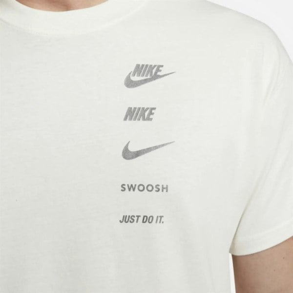 Nike Sportswear White/Silver Men's T-Shirt