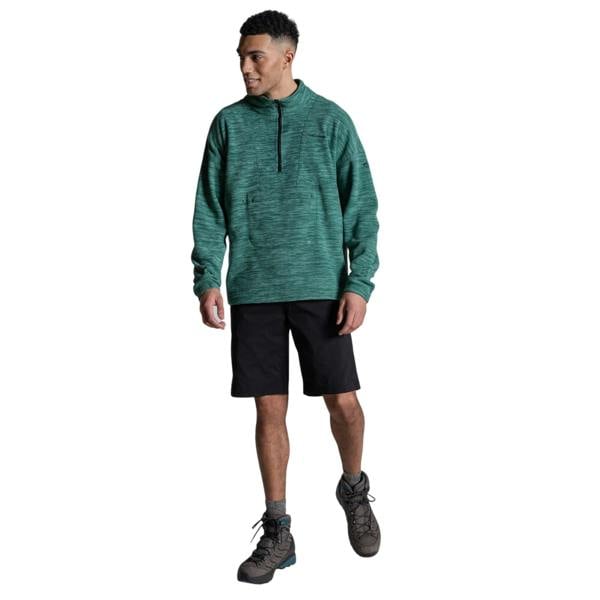 Craghoppers Mens Esk II Half Zip Fleece Top - Mosaic Green - 