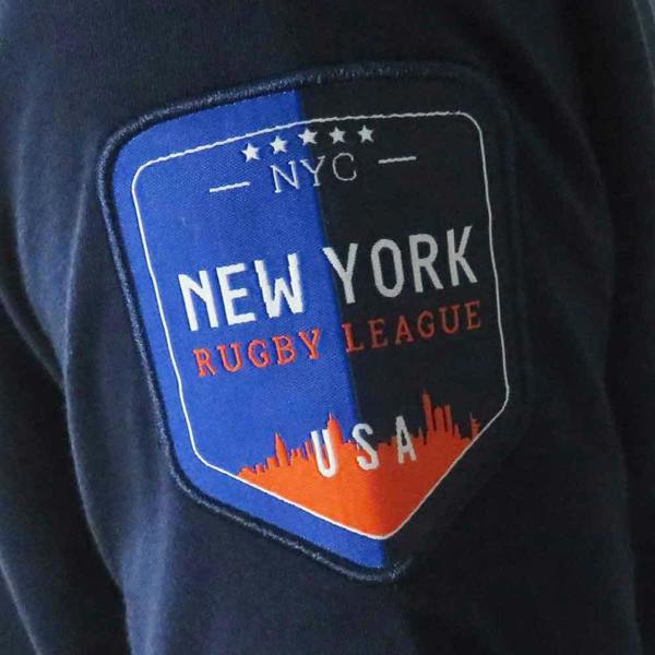 Ellis Rugby New York T-Shirt Rugby League Navy