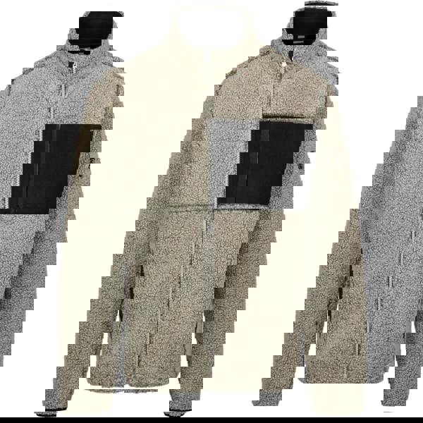 Trespass Mens Maclarenton AT400 Full Zip Fleece Jacket - Beige Marl