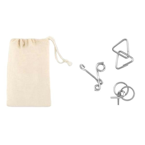 MidOcean Threenats Brain Teasers Set - Beige - 