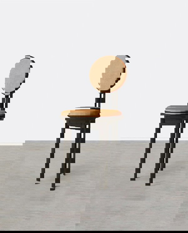 Shames Dining Chair, Oak-Weilai Concept