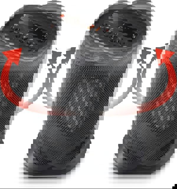 De’Longhi De'Longhi Capsule You & Me Portable Ceramic Fan Heater 2000W Black