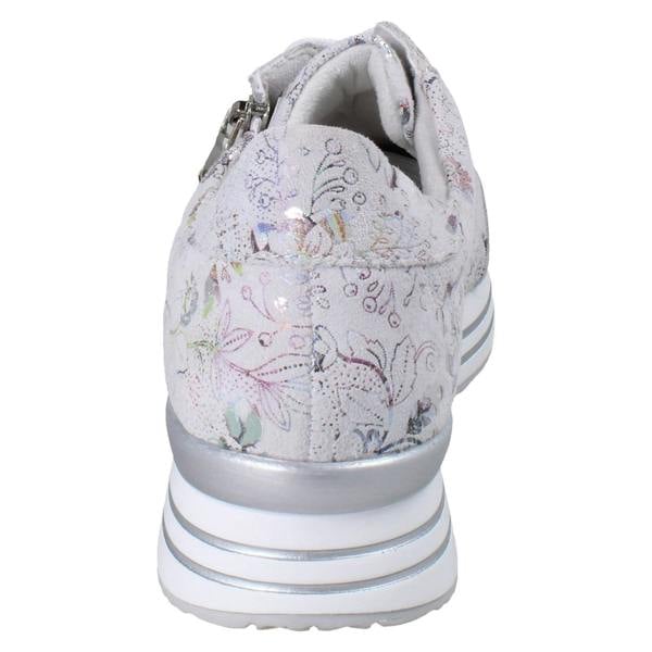 Remonte Ladies Remonte Patterned Trainers With Side Zip D1326