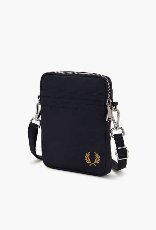Fred Perry Men's Brentham Nylon Side Bag - Black