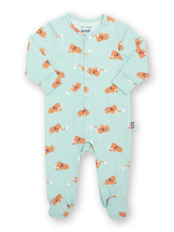 Kite Baby Organic Woolly And Dove Sleepsuit
