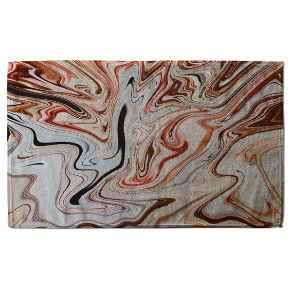 Benjamin Tate Design Pink Rippled Marble (Bath Towel)