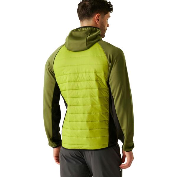 Regatta Mens Andreson VIII Hybrid Jacket - Grenoble Green/Nephrite Green - 