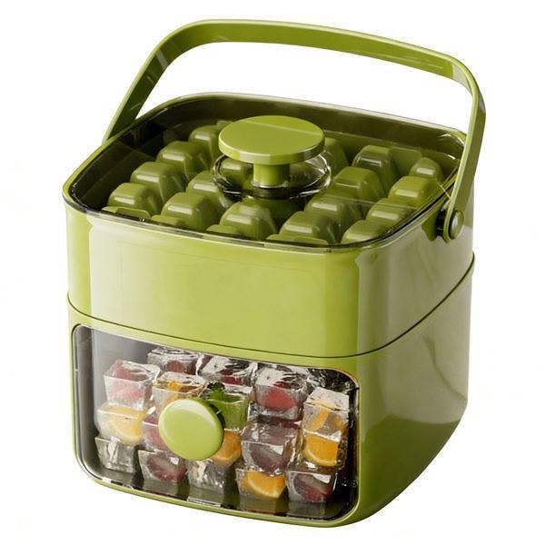 Leaper Large capacity ice cube tray with one touch release
