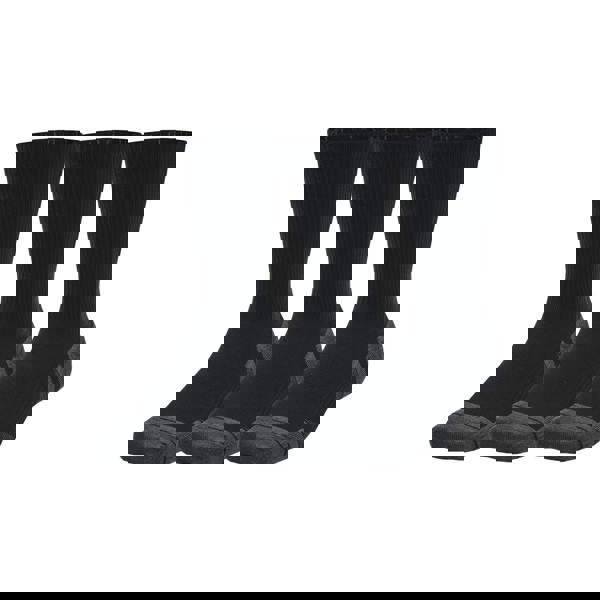 Under Armour Unisex Adult Performance Tech Crew Socks (Pack of 3) - Black