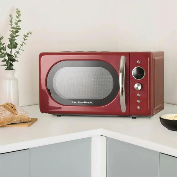 Hamilton Beach 20L Retro Red Microwave - Hamilton Beach UK