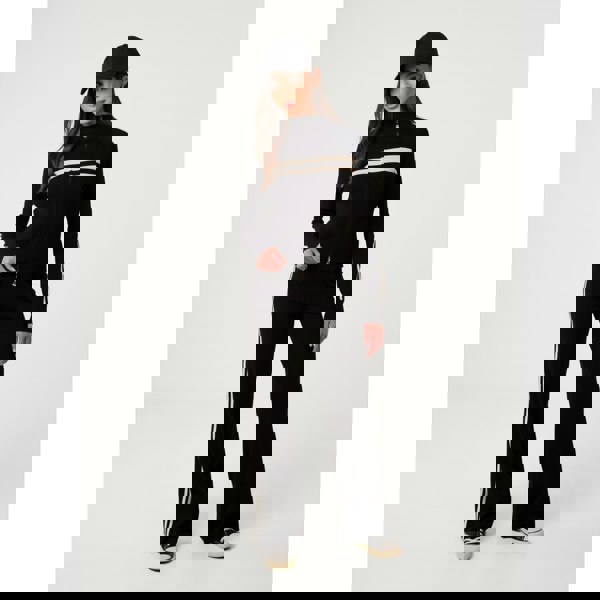 Pink Vanilla Stripe Front Zip Up Sweatshirt