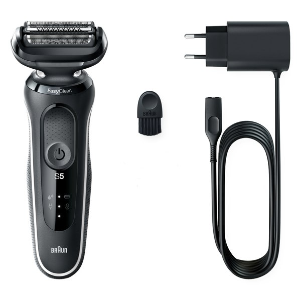 Braun Series 5 50-W1000s Electric Shaver For Men - Black/White