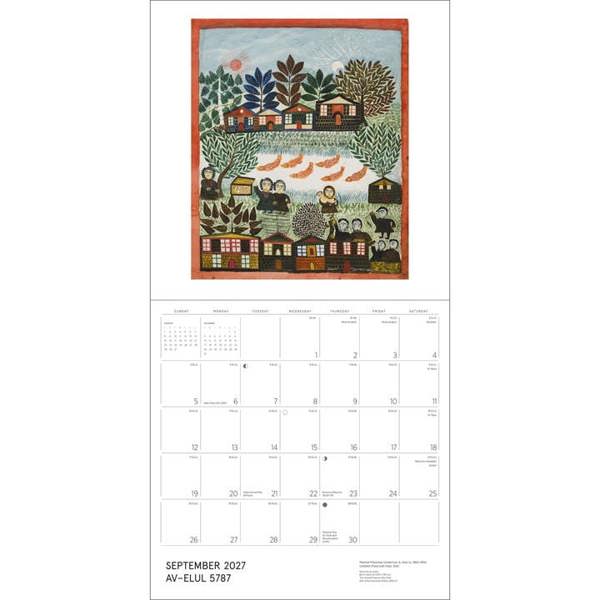 Religion The Jewish Museum Calendar 2027, Wall Calendars, Month To View, Lifestyle, Gift