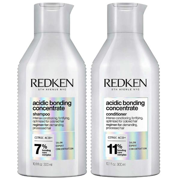 Redken Bundles Duo: Acidic Bonding Concentrate Shampoo 300ml & Conditioner 300ml