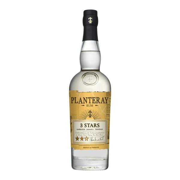 Planteray 3 Stars White Rum 70cl 41.2% ABV