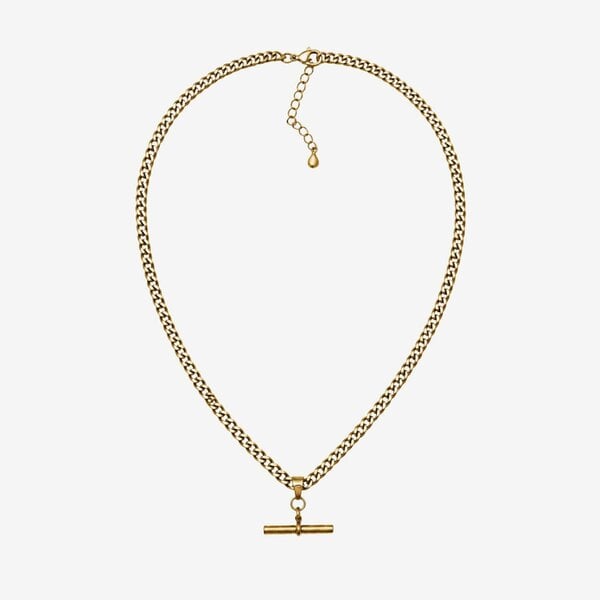 Uchi & Soto Kin Gold T-Bar Necklace
