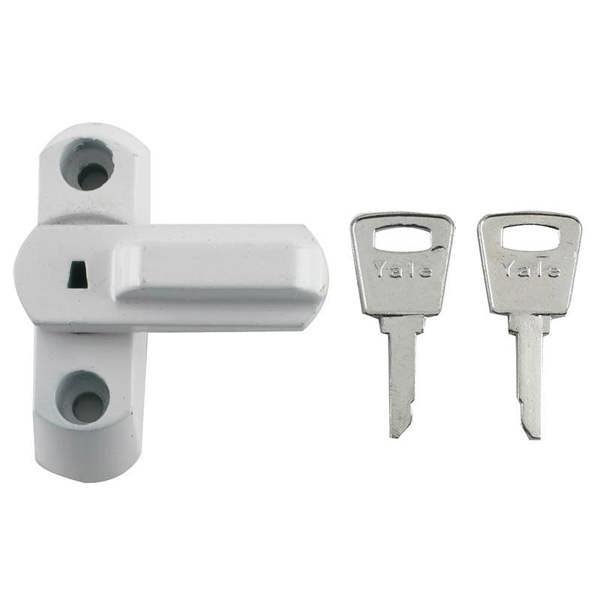 Yale Locks 8k103 Pvcu Window Stop White - White