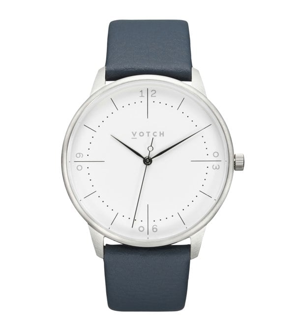 Votch Silver & Navy Watch | Aalto