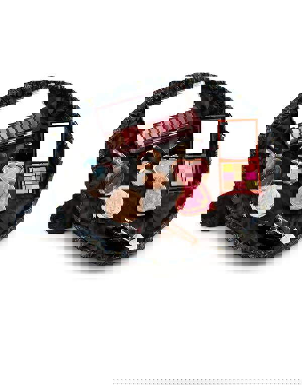 Harry Potter Womens Blue Icons AOP Makeup Bag (One Size)