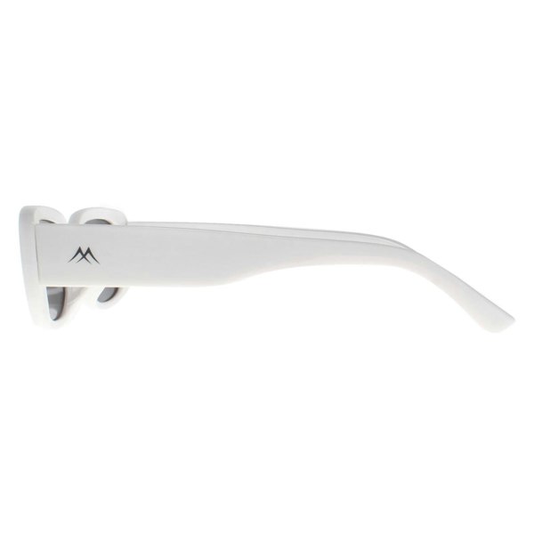 Montana Sunglasses MP65 B White Smoke Grey Polarized
