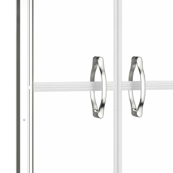 Berkfield Shower Door Clear ESG 101x190 cm
