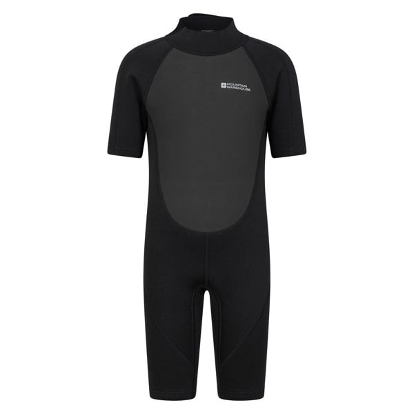 Mountain Warehouse Kids Contrast Panel Wetsuit - Black