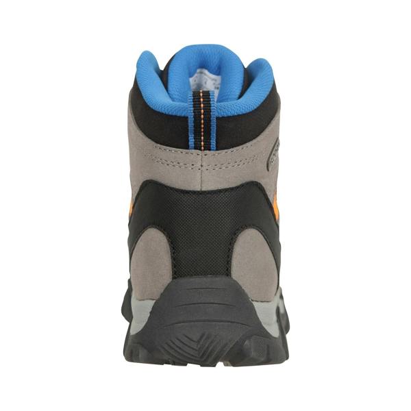 Mountain Warehouse Childrens/Kids Trail Suede Walking Boots - Grey - 
