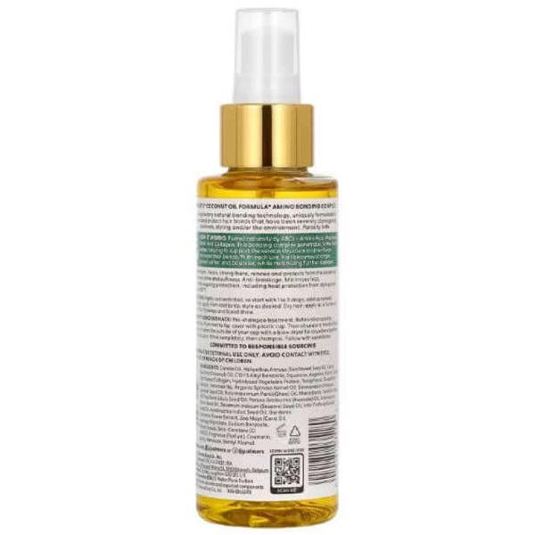Palmer’s Amino Bonding Coconut Oil 4oz restores moisture, shine, and elasticity to hair