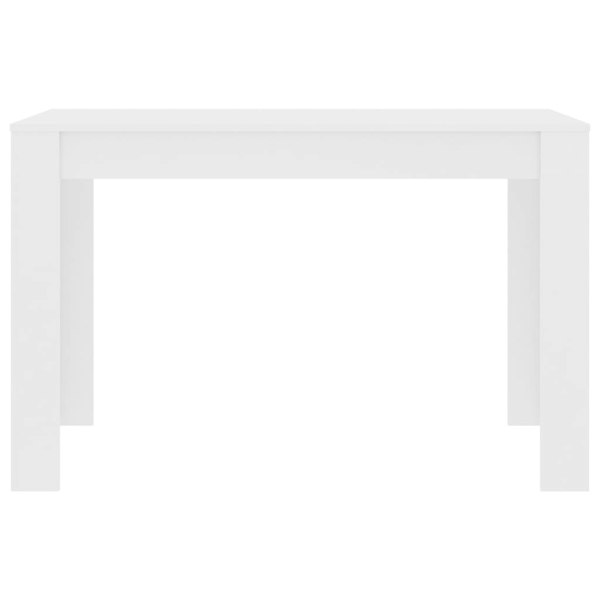 Berkfield Dining Table White 120x60x76 cm Engineered Wood