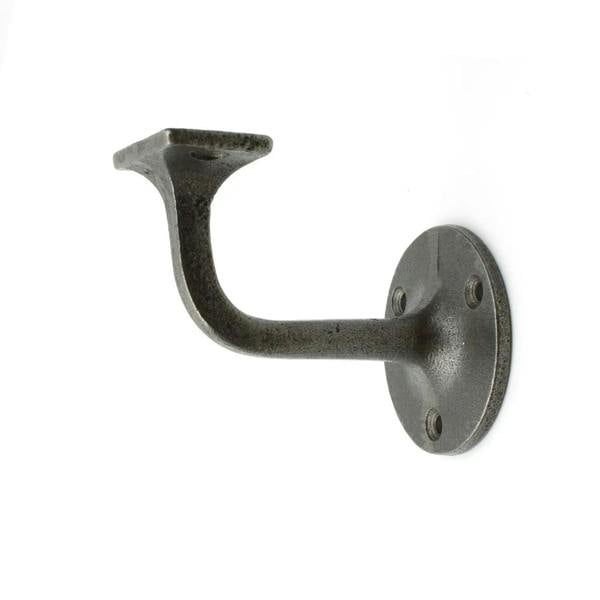 Handrail Bracket Medium Duty Cast Antique Iron 80mm / 3.75" - Single Bracket