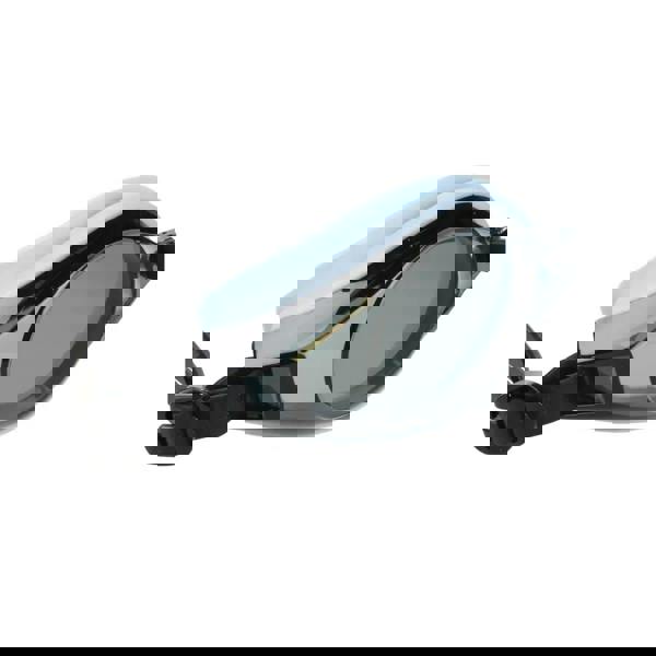 Fashy Pioneer adult swim goggles with black silver lenses and split head strap